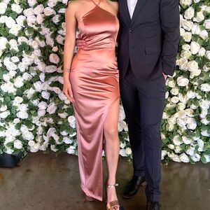 Rose gold Windsor dress